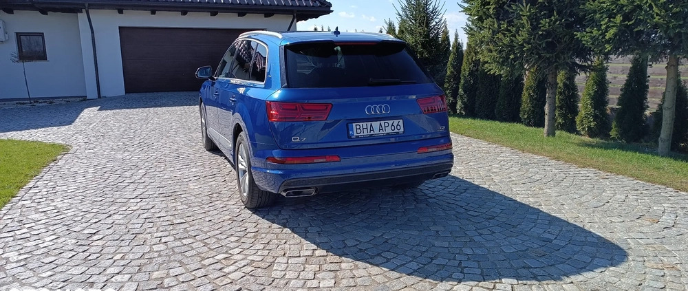 Audi Q7 cena 180000 przebieg: 123200, rok produkcji 2017 z Hajnówka małe 37